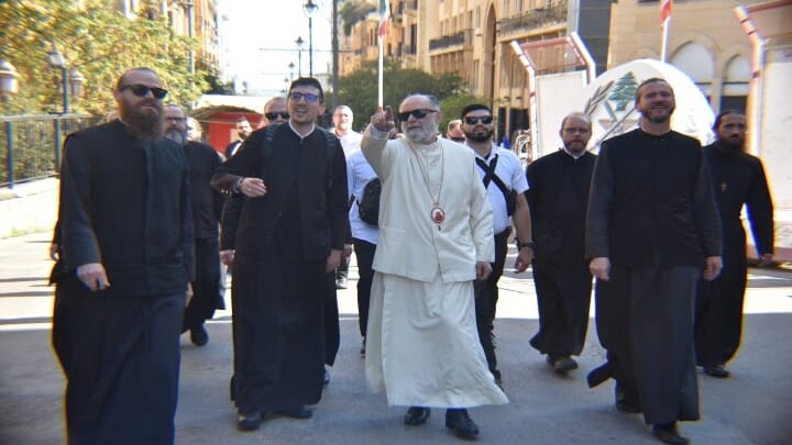 His Eminence Metropolitan Saba is currently abroad, leading a sacred pilgrimage to Jordan and Lebanon that will conclude on July 3, 2025. Accompanying him are 29 current and recently