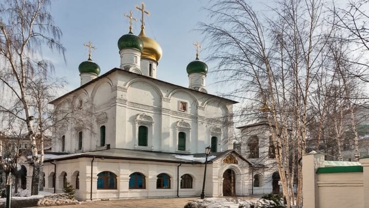 Sretensky Monastery in Moscow. Photo: advantour.com