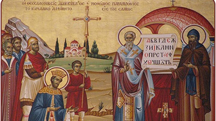 Saints Cyril and Methodius, Apostles to the Slavs