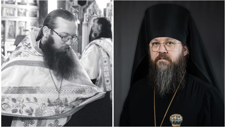 Fr. Ignatius Green and His Grace Bp. Irenei. Photo: Holy Trinity Publications