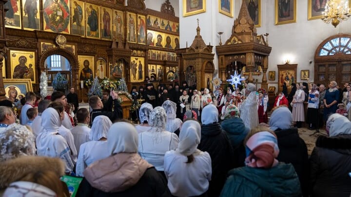 This year, the festival coincided with the 30th anniversary of Metropolitan Arseny’s tenure as abbot. Photo: Sviatohirsk Lavra
