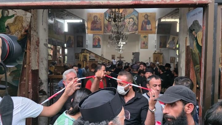 Terrorist Attack on Orthodox Church in Damascus Leaves at Least 20 Dead