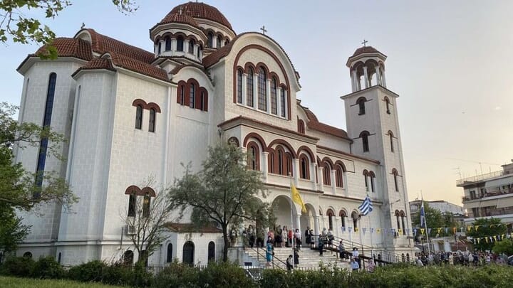 Church of the Life-Giving Spring in Larissa, Greece. Photo: imlarisis.gr