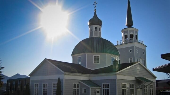 St. Michael's Cathedral in Sitka. Photo: Alaska.org