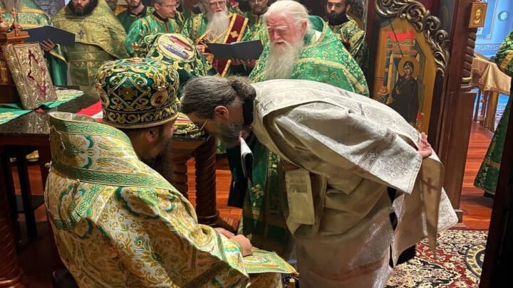 The ordination of Fr. Jonah Evans. Photo: Luke Albanase/UOJ-USA