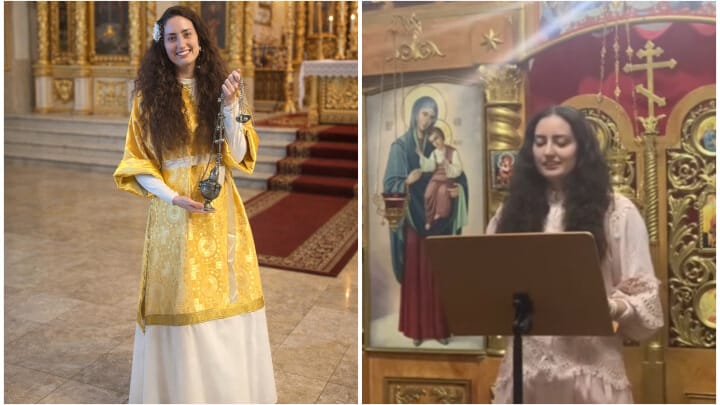 Barbara Gulina has posted about participating in a "deaconess training," and has also posted a homily that she gave outside of a liturgical setting for a class. Photo: Barbara Gulina/Facebook