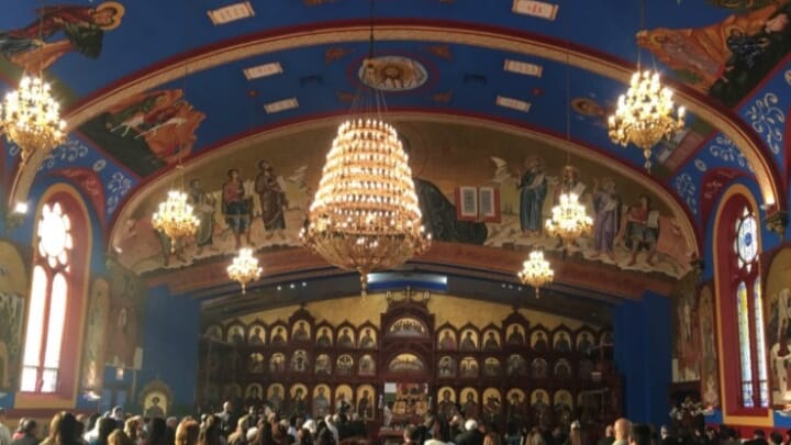 Photo source: Saint George Antiochian Orthodox Church, Cicero, Illinois