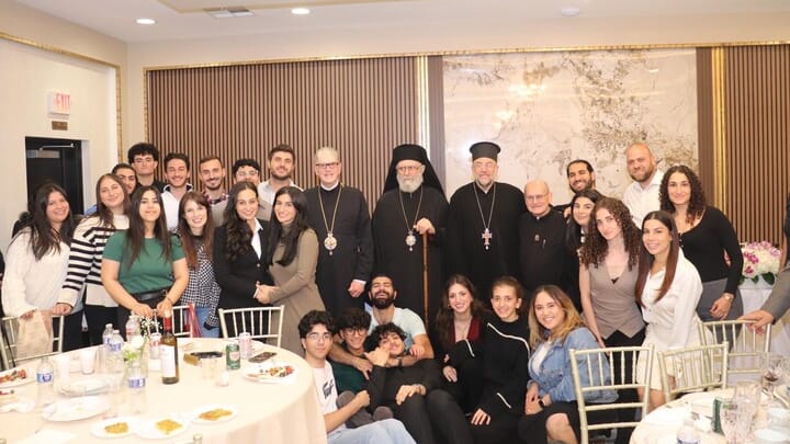 Metr. Saba visits St. George Orthodox Church of Upland, CA. Photo: antiochian.org