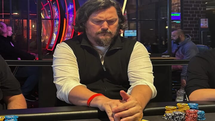 Photos allegedly show Met. Nestor gambling under his secular name, Evgeny Sirotenko. Photo: pokernews.com