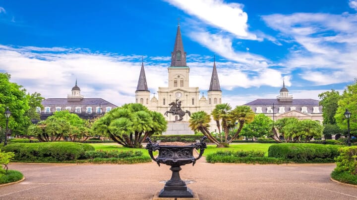 St. Louis Cathedral in New Orleans. Photo: hotels.com