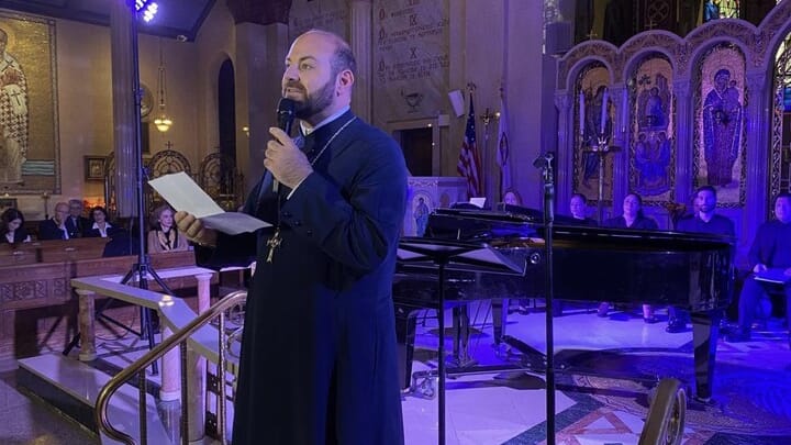 V. Rev. Archimandrite Chrysostomos Gilbert. Photo: Orthodox Network Australia / Facebook
