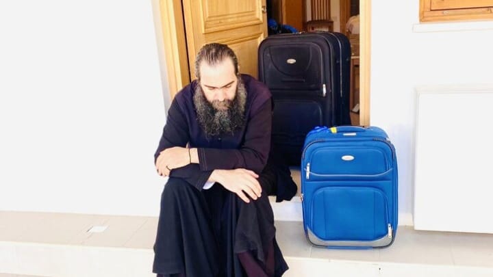 The former Metropolitan of Paphos, Tychikos, has been removed from his residence. Photo: Orthodox Ecclesiastical Discourse/Facebook