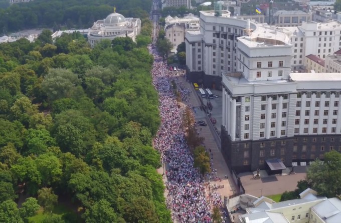 All-Ukrainian Cross Procession VS “Ukrainian Stroll”. Facts and fancies