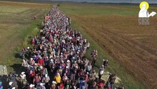 A 20-thousand Cross Procession from Kamenents-Podolsky is approaching the Pochaev Lavra (VIDEO)