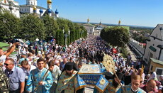 Dormition Holiday at Pochaev Lavra gathered tens of thousands believers (PHOTO)