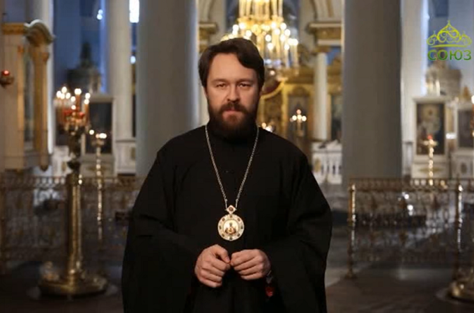 Metropolitan Hilarion (Alfeyev) presents film