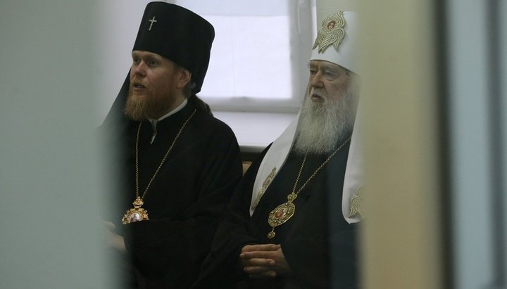 Eustratiy Zoria and head of the UOC KP Filaret