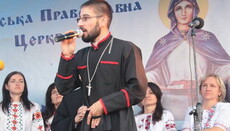 “Hieromonk” of UOC KP in Kherson popularizes Hitler’s speeches