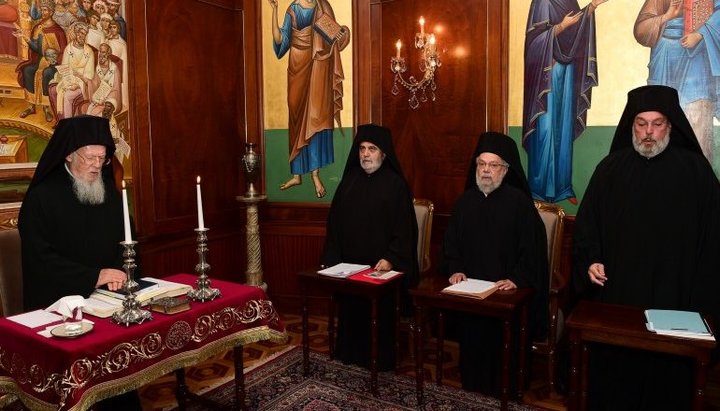 Meeting of the Synod of the Constantinople Church in Phanar