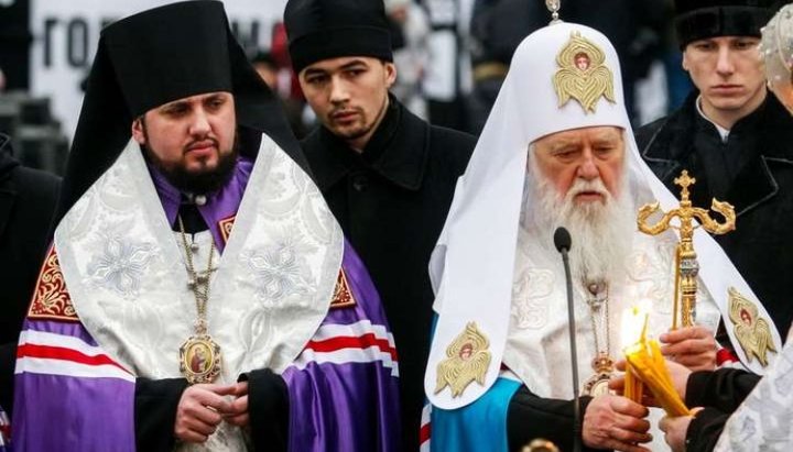 Epiphany Dumenko and Filaret Denisenko