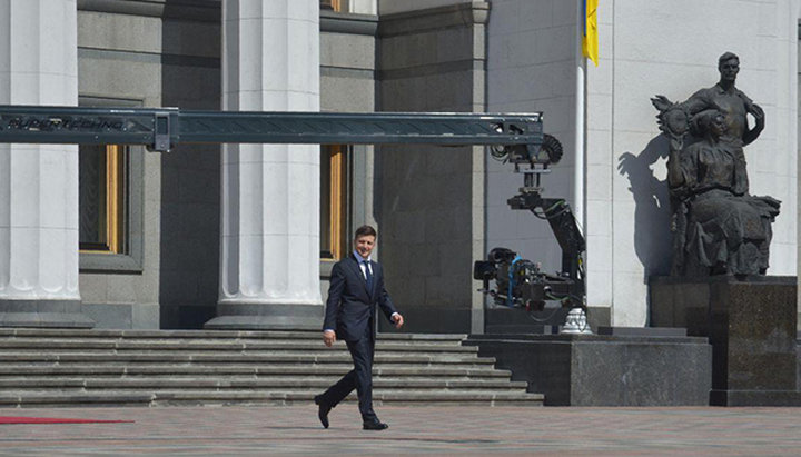 New President Vladimir Zelensky. Photo: RBC-Ukraine