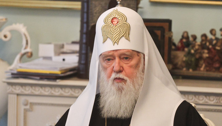 The head of the UOC-KP Filaret Denisenko. Photo: liga.net