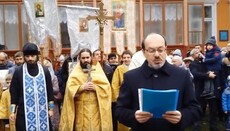 Believers of Ivano-Frankivsk urge President not to take temple from them