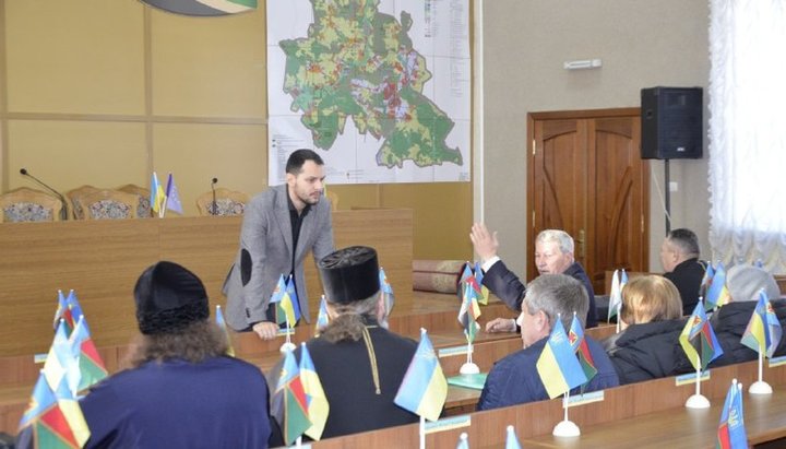 A round table in the Kostopil DSA. Photo: spzh.news