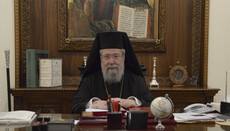 Abp. Chrysostomos leaves an invitation to Synaxis of Primates unanswered