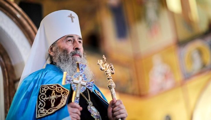 His Beatitude Metropolitan Onuphry of Kiev and All Ukraine arrived in Montenegro. A photo: t.me/bishopvictor