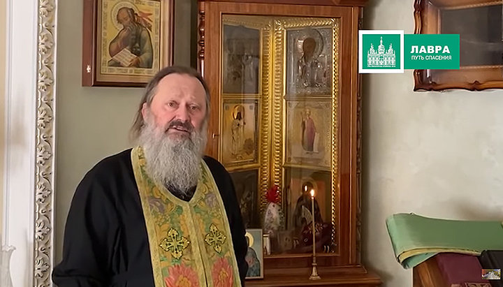 Metropolitan Paul (Lebed) of Vyshhorod and Chornobyl, Abbot of the Holy Dormition Kyiv-Pechersk Lavra. Photo: screenshot of the video on the YouTube channel “Lavra. The Way of Salvation”