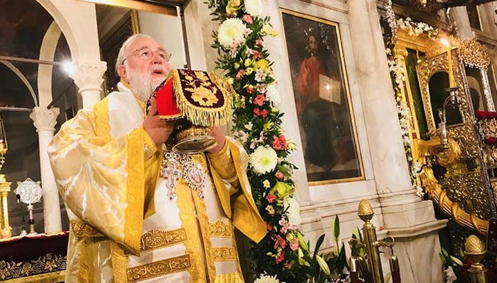 Metropolitan Nektarios of Kerkyra. Photo: basilica.ro