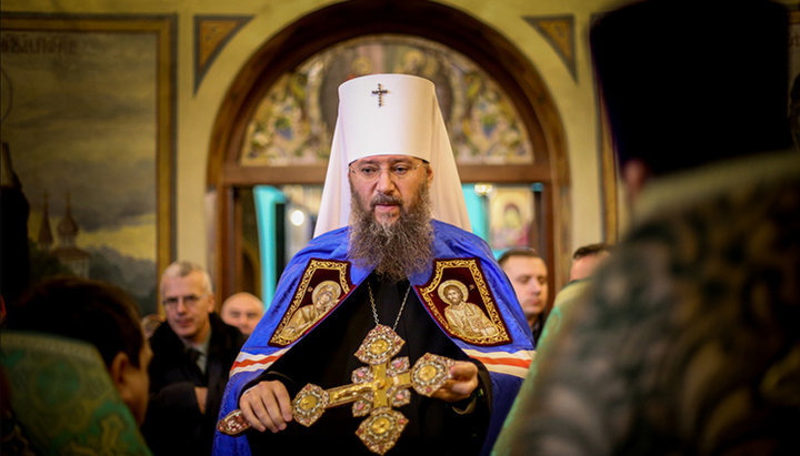 The UOC Chancellor, Metropolitan Anthony of Boryspil and Brovary (Pakanich). Photo: antoniy.com.ua