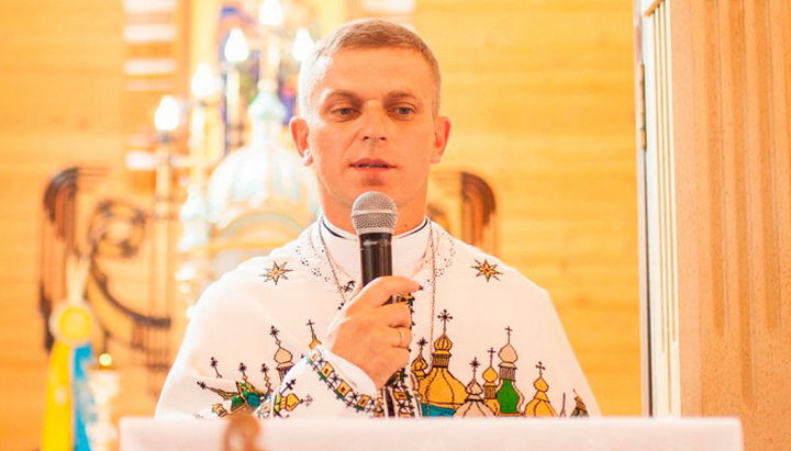 UGCC priest Vladimir Vashchuk. Photo: sos.pravda.com.ua