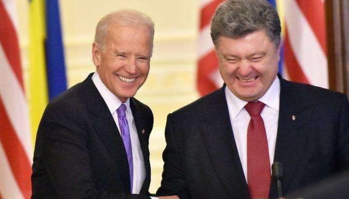 Poroshenko calls Joe Biden his “guardian angel”