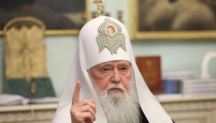 Head of the UOC-KP Filaret Denisenko. Photo: strana.ua