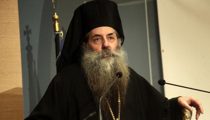 Metropolitan Seraphim of Piraeus. Photo: EUROKINISSI