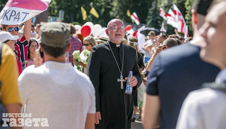 Igor Kondratyev, a cleric of the Belarusian Greek Catholic Church. Photo: b-g.by