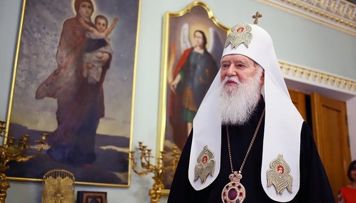 Head of the UOC-KP Filaret Denisenko. Photo: facebook.com/Patriarch Filaret