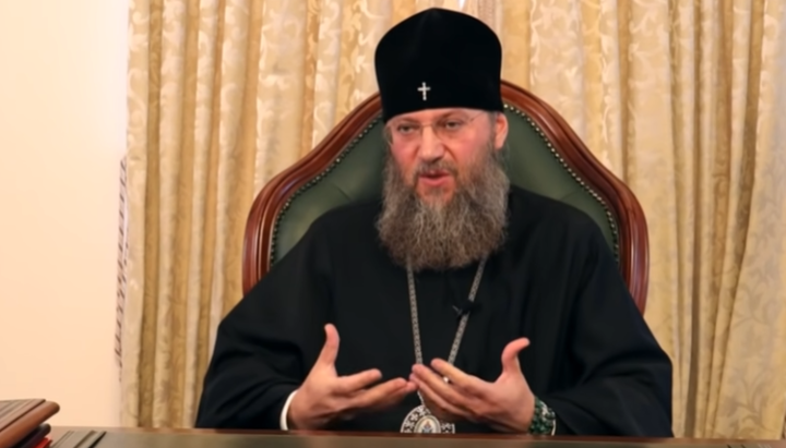 Metropolitan Anthony of Boryspil and Brovary, Chancellor of the UOC. Photo: screenshot/YouTube/Arkady Mamontov