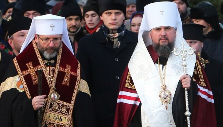 Sviatoslav Shevchuk and Epiphany Dumenko. Photo: radiosvoboda.org