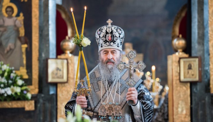 Primate of the Ukrainian Orthodox Church, His Beatitude Metropolitan Onuphry. Photo: news.church.ua