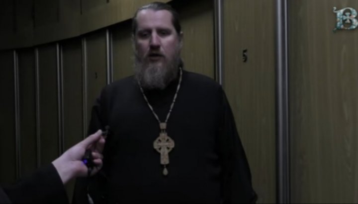 Archpriest Fedor Korol. Photo: screenshot of the Vitrazhi youtube-channel