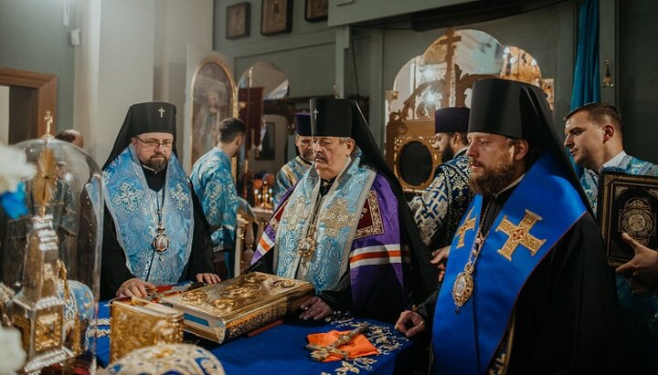 All-night vigil in the city of Chełm (Poland). Photo: Bishop Victor's Facebook page.