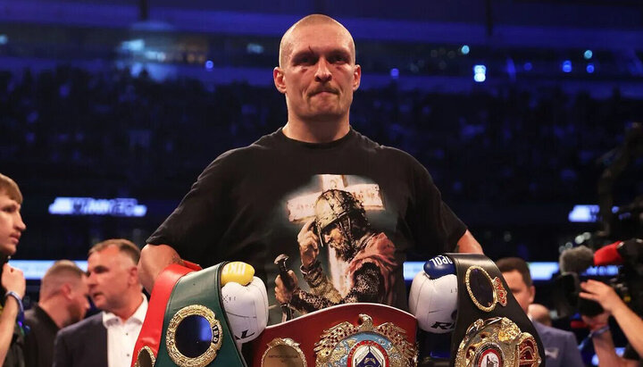 Usyk about his victory: The only thing I wanted was to glorify Christ