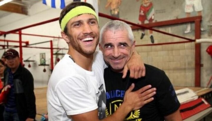 Lomachenko converts Olympic medals into a pectoral cross for his father