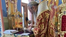 In Feofaniya UOC Primate prays for long-suffering Ukrainian people