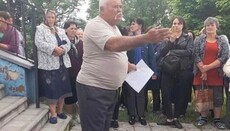 Rivne region: Supporters of OCU seize UOC church in vlg. Bilashiv