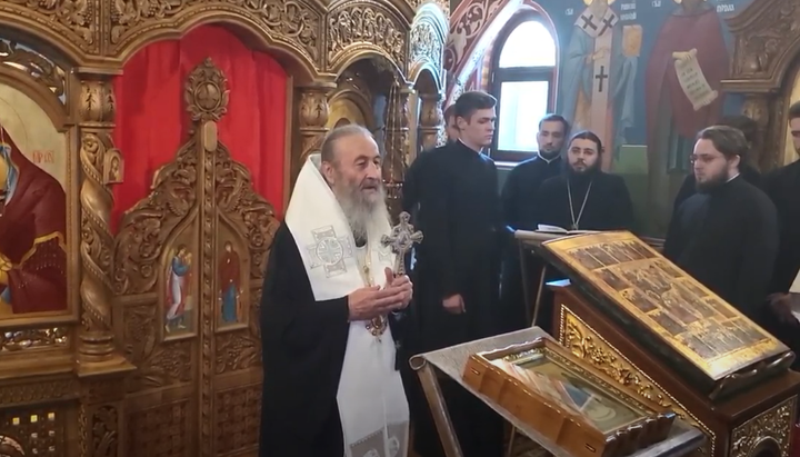 His Beatitude Onuphry addresses Russian prisoners of war