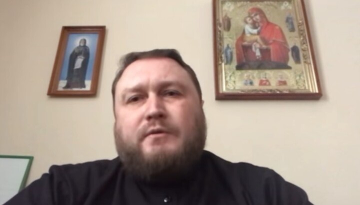 Archpriest Valeriy Yablonskyi. Photo: a screenshot of Valeriy Yablonskyi's Facebook page